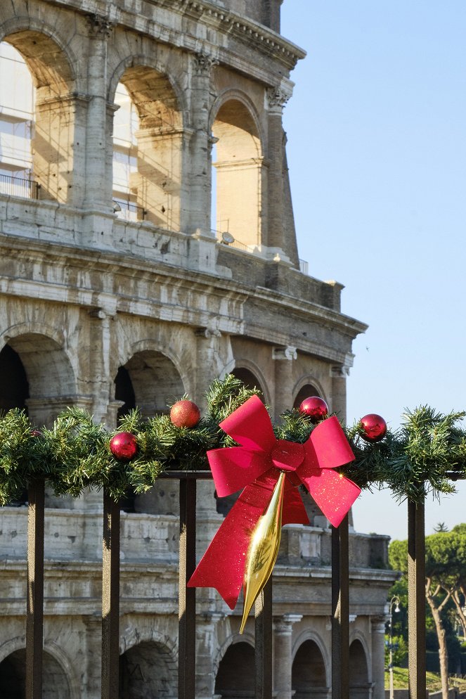 Christmas in Rome - Z natáčení