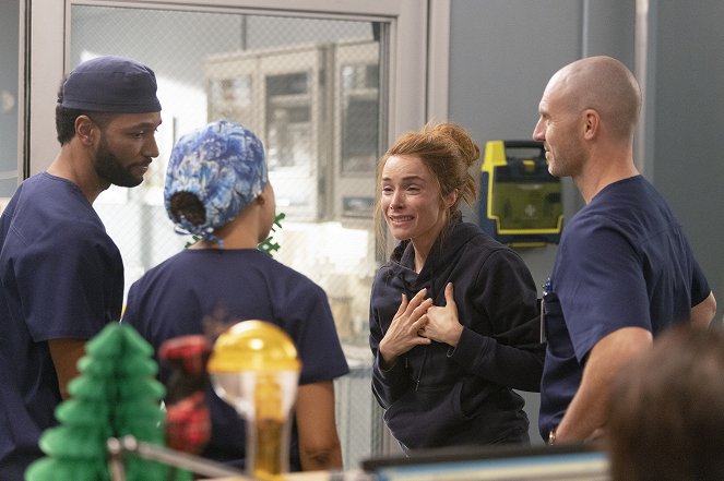 Grey's Anatomy - No Time to Die - Photos - Anthony Hill, Abigail Spencer, Richard Flood