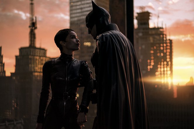 Batman - Filmfotók - Zoë Kravitz, Robert Pattinson