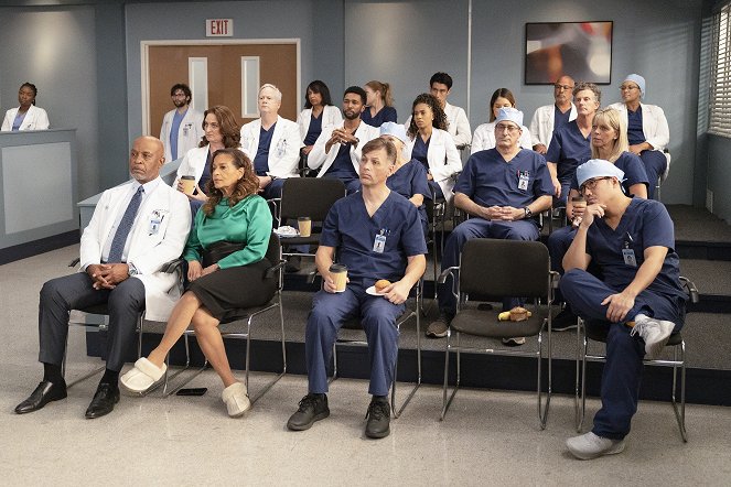 Grey's Anatomy - Living in a House Divided - Photos - James Pickens Jr., Debbie Allen
