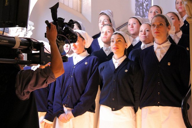 Las enfermeras de Evita - De filmagens