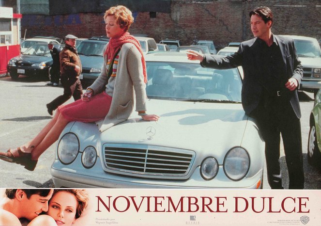 Sweet November - Lobbykarten - Charlize Theron, Keanu Reeves