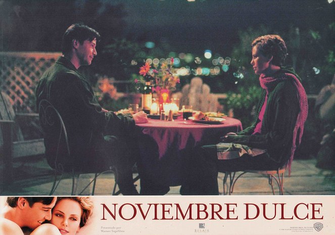 Sweet November - Cartes de lobby - Keanu Reeves, Charlize Theron