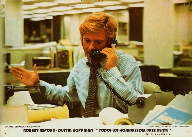 All the President's Men - Lobbykaarten - Robert Redford