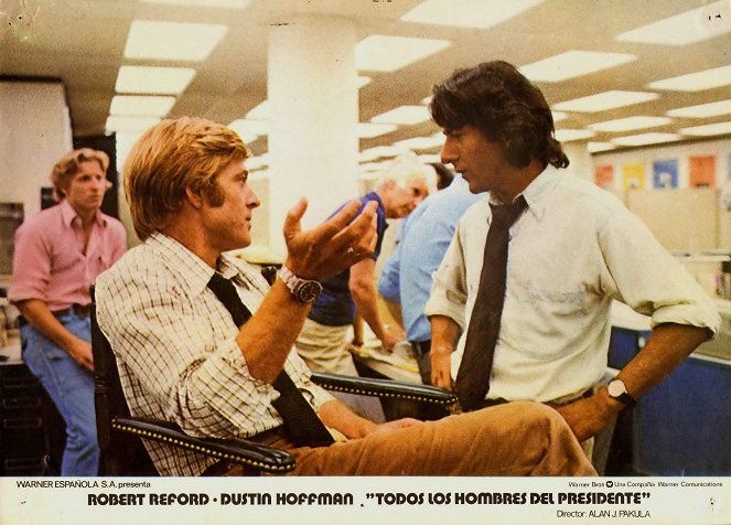 Az elnök emberei - Vitrinfotók - Robert Redford, Dustin Hoffman