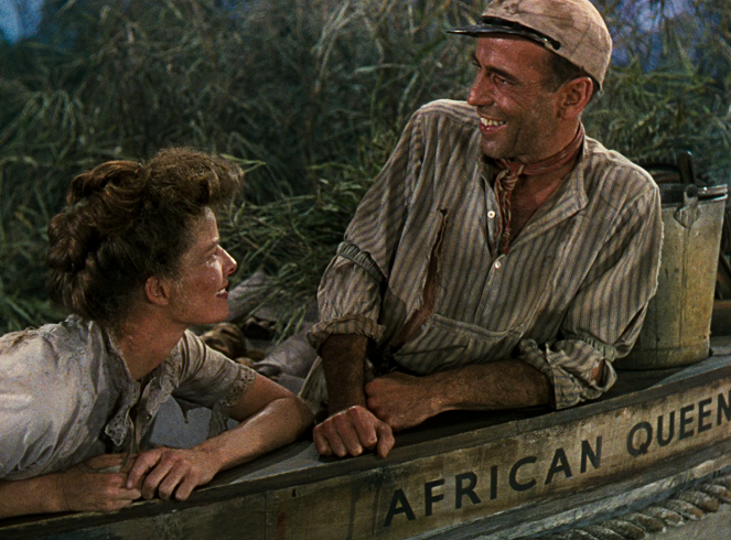 La reina de África - De la película - Katharine Hepburn, Humphrey Bogart