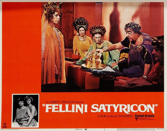 Fellini Satyricon - Cartões lobby