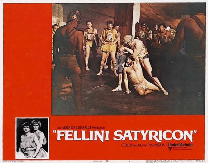 Fellinin Satyricon - Mainoskuvat