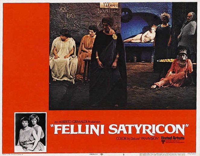 Fellini Satyricon - Cartões lobby