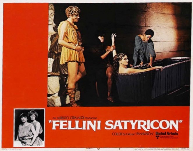 Fellini Satyricon - Cartões lobby