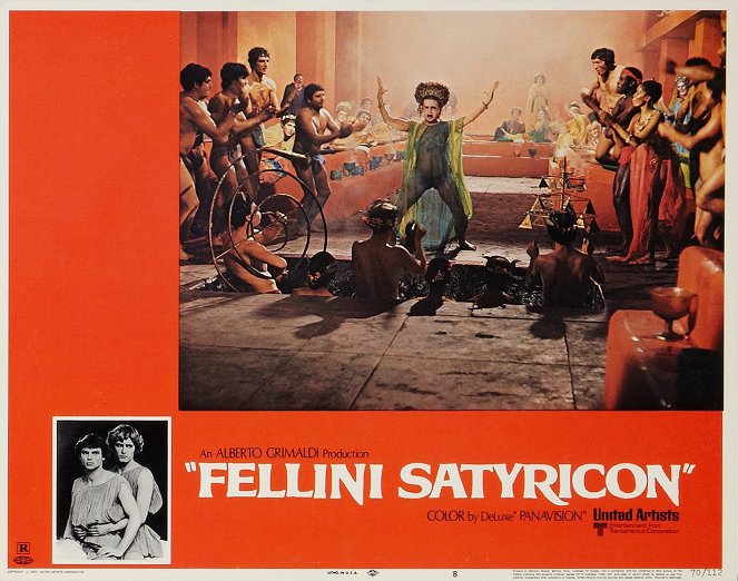 Fellini Satyricon - Cartões lobby