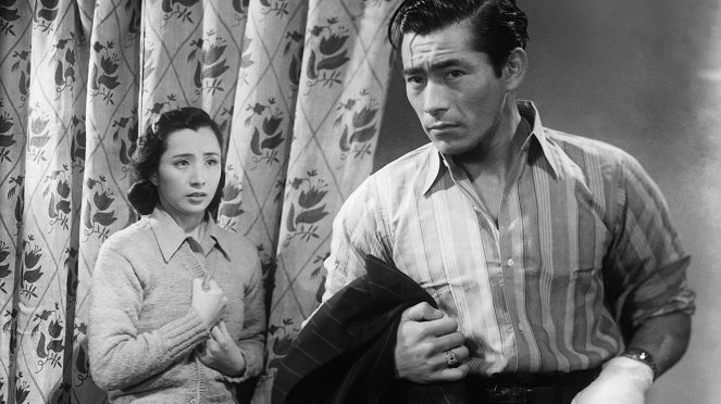 A részeg angyal - Filmfotók - Toshirō Mifune