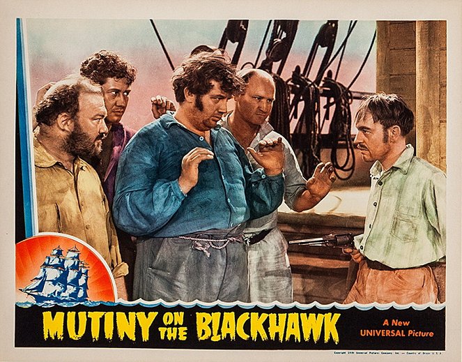 Mutiny on the Blackhawk - Lobby Cards