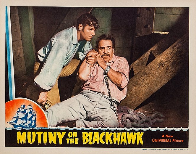 Mutiny on the Blackhawk - Lobby Cards