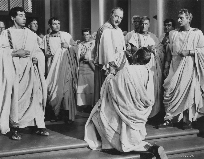 Julius Caesar - Van film - James Mason, Edmond O'Brien, Louis Calhern, John Hoyt, John Gielgud