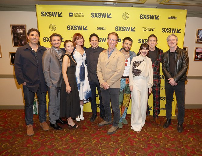 Massive Talent - Veranstaltungen - Premiere of "The Unbearable Weight of Massive Talent" during the 2022 SXSW Conference and Festivals at The Paramount Theatre on March 12, 2022 in Austin, Texas - Pedro Pascal, Lily Mo Sheen, Tom Gormican, Jacob Scipio, Alessandra Mastronardi, Nicolas Cage