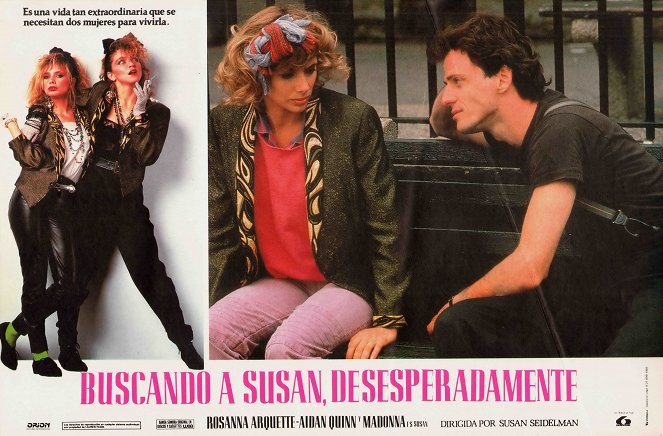 Susan... verzweifelt gesucht - Lobbykarten - Rosanna Arquette, Aidan Quinn