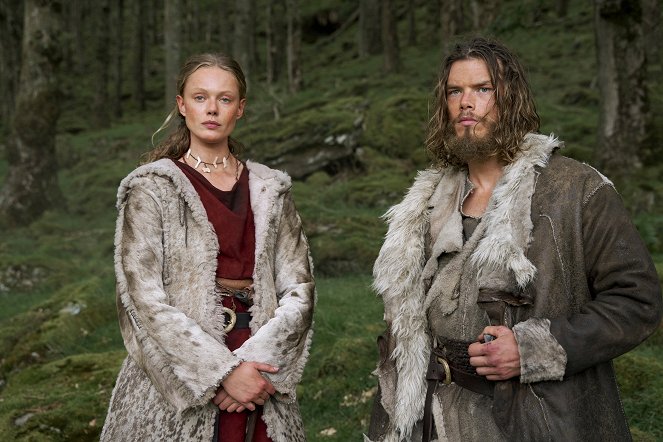 Vikingové: Valhalla - Gróňané - Z filmu - Frida Gustavsson, Sam Corlett
