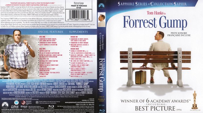 Forrest Gump - O Contador de Histórias - Capas