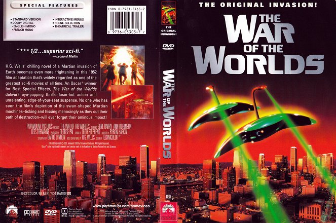 La guerra de los mundos - Carátulas