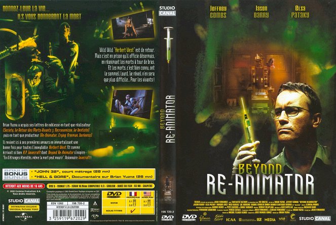 Beyond Re-Animator - Couvertures