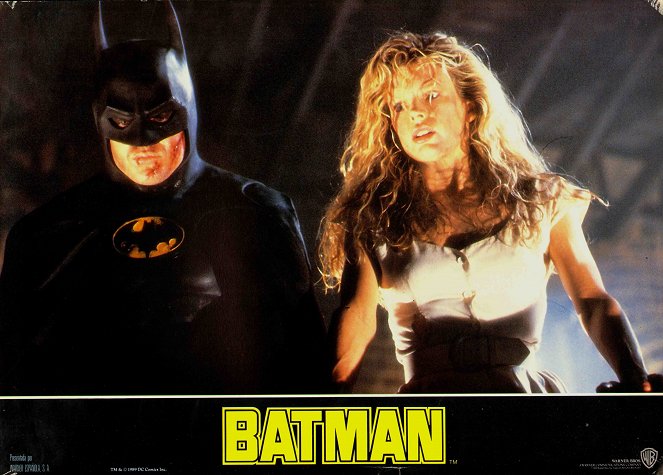 Batman - Cartes de lobby - Michael Keaton, Kim Basinger