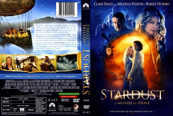 Stardust, le mystère de l'étoile - Covers