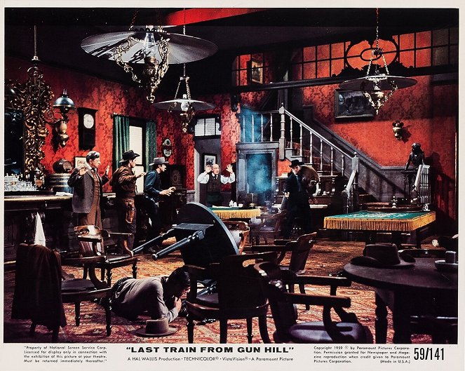 Last Train from Gun Hill - Lobby Cards