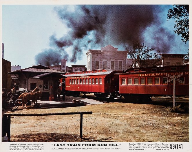 Last Train from Gun Hill - Lobby Cards