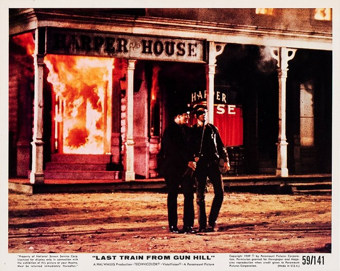 Last Train from Gun Hill - Lobby Cards