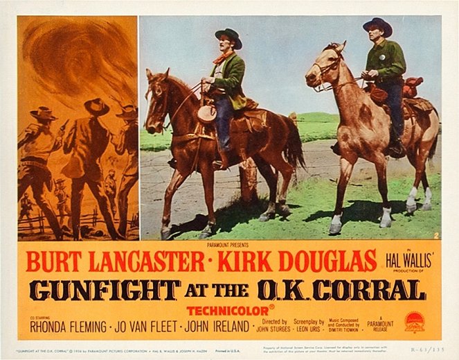 Gunfight at the O.K. Corral - Cartões lobby