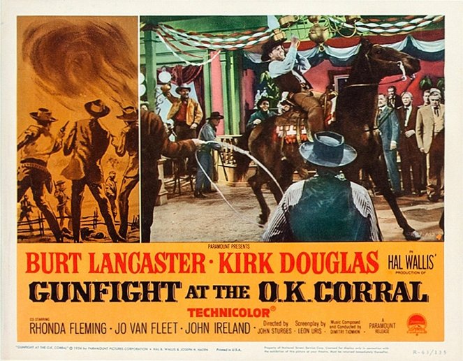 Gunfight at the O.K. Corral - Cartões lobby