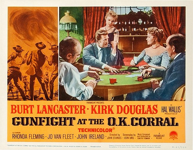 Gunfight at the O.K. Corral - Cartões lobby