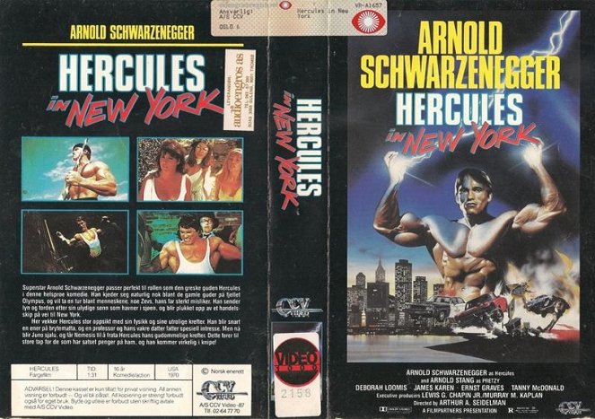 Hercules in New York - Covers
