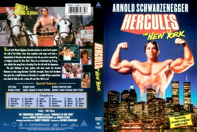 Hercules in New York - Covers