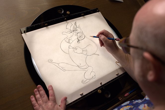 Sketchbook - Aladdin "The Genie" - Kuvat elokuvasta