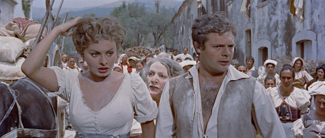 La Bella mugnaia - Z filmu - Sophia Loren, Marcello Mastroianni
