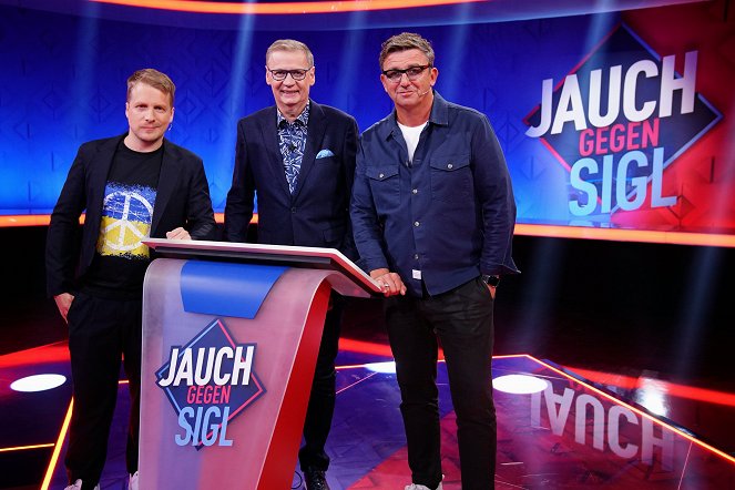 Jauch gegen... - Promóció fotók - Oliver Pocher, Günther Jauch, Hans Sigl