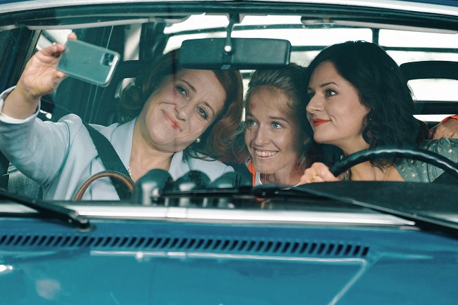 3 Frauen 1 Auto - Del rodaje