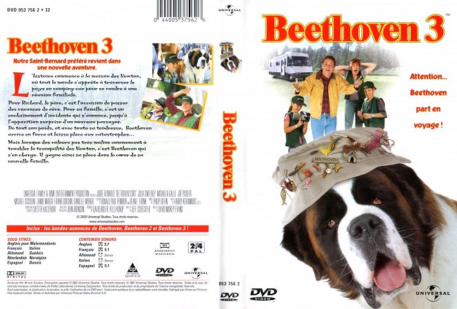 Beethoven 3 - Urlaub mit Hindernissen - Covers