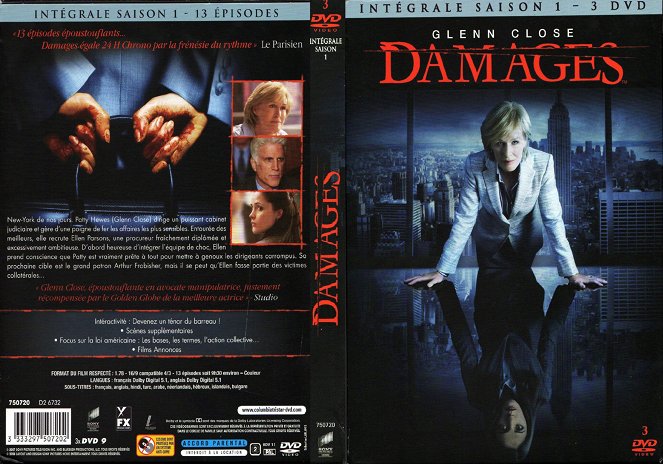 Damages - Season 1 - Covers