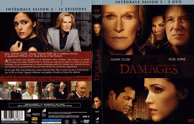 Damages - Season 2 - Covers