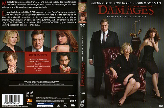 Damages - Season 4 - Covers