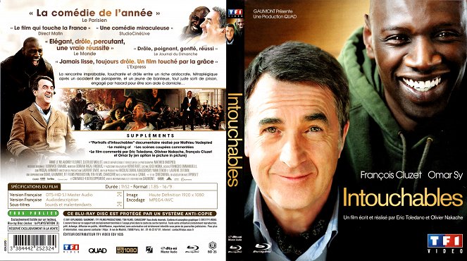 Intouchables - Couvertures