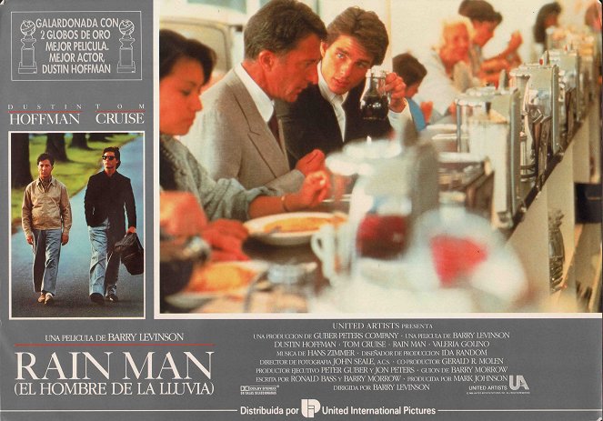 Rain Man (El hombre de la lluvia) - Fotocromos - Dustin Hoffman, Tom Cruise