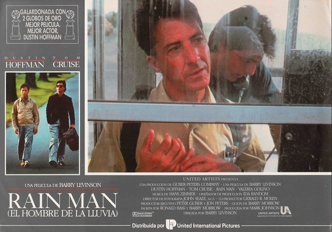 Rain Man: Encontro De Irmãos - Cartões lobby - Dustin Hoffman, Tom Cruise
