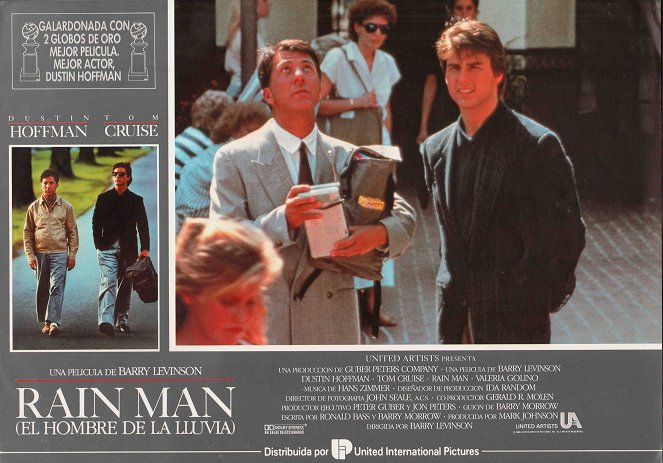Rain Man - Lobbykaarten - Dustin Hoffman, Tom Cruise