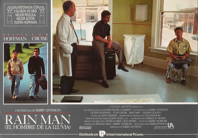 Rain Man: Encontro De Irmãos - Cartões lobby - Tom Cruise, Dustin Hoffman