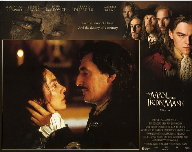 The Man in the Iron Mask - Lobby Cards - Anne Parillaud, Gabriel Byrne