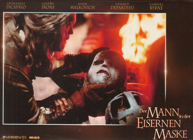 The Man in the Iron Mask - Lobbykaarten